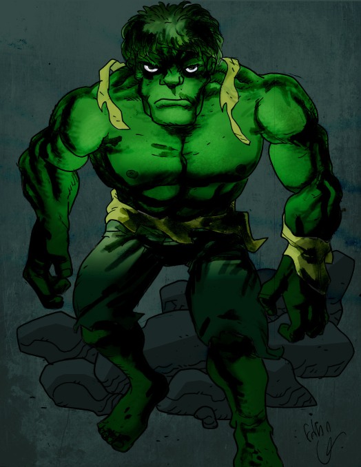 Commission Hulk Color